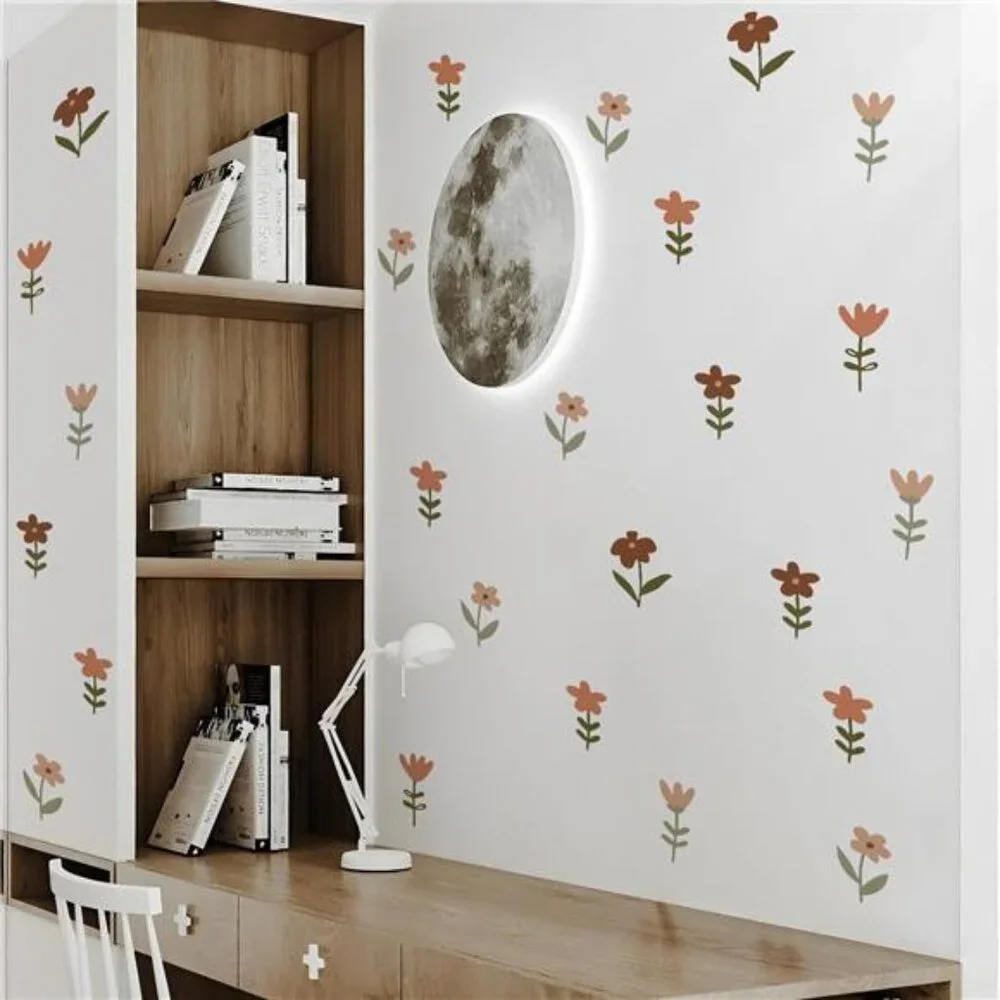Boho Wall Stickers Girls Bedroom Nursery Room Decor Removable Vinyl Decals DIY